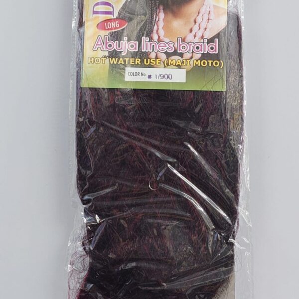 Abuja braid lines long 1-900