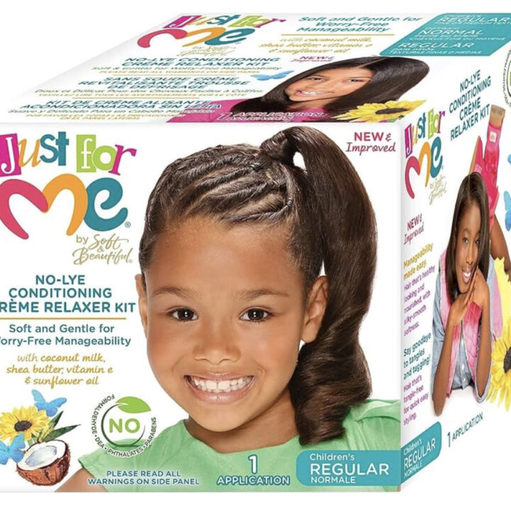Just for me-No-lye hair regular children’s relaxer
